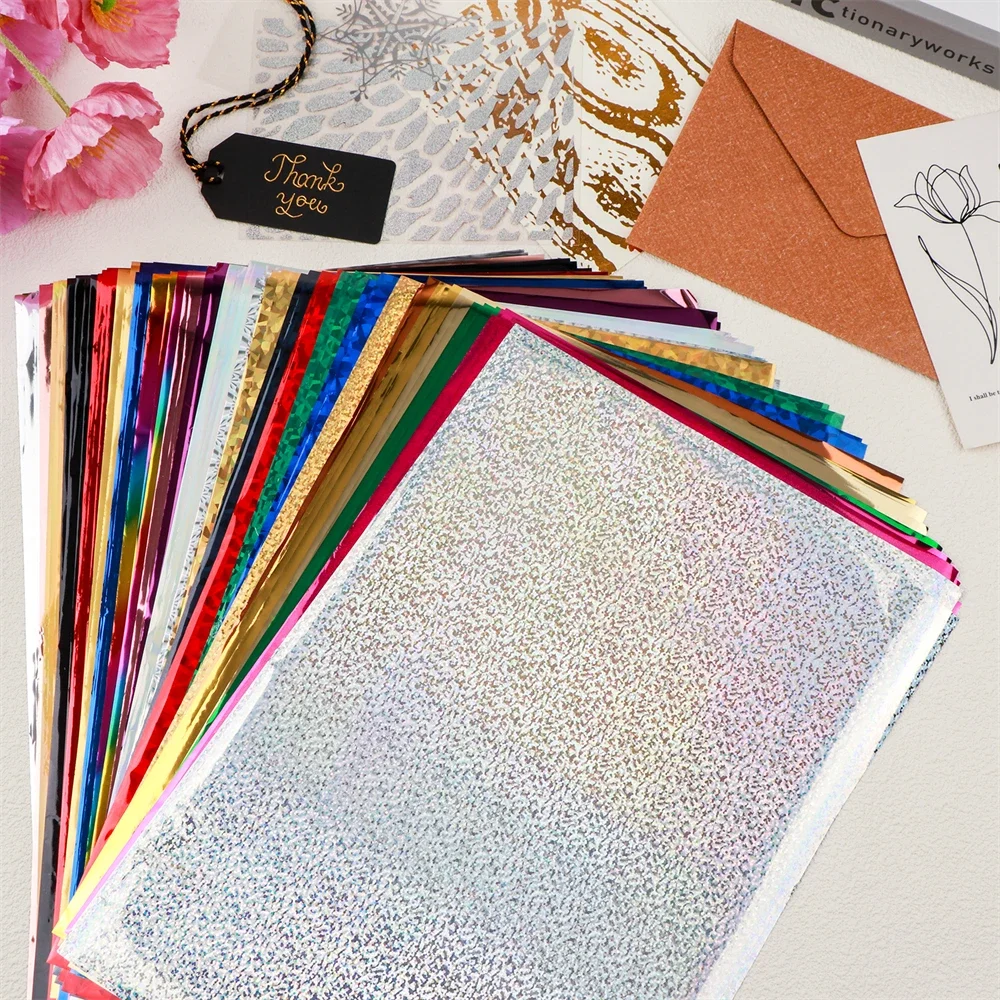 Pattern Tissue Paper - 100pcs/pack Toner Reactive Foil 25 Mixed