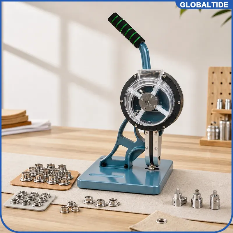 Industrial Textile Sewing Machine - Semi Automatic Buttonhole Machine Ring Free