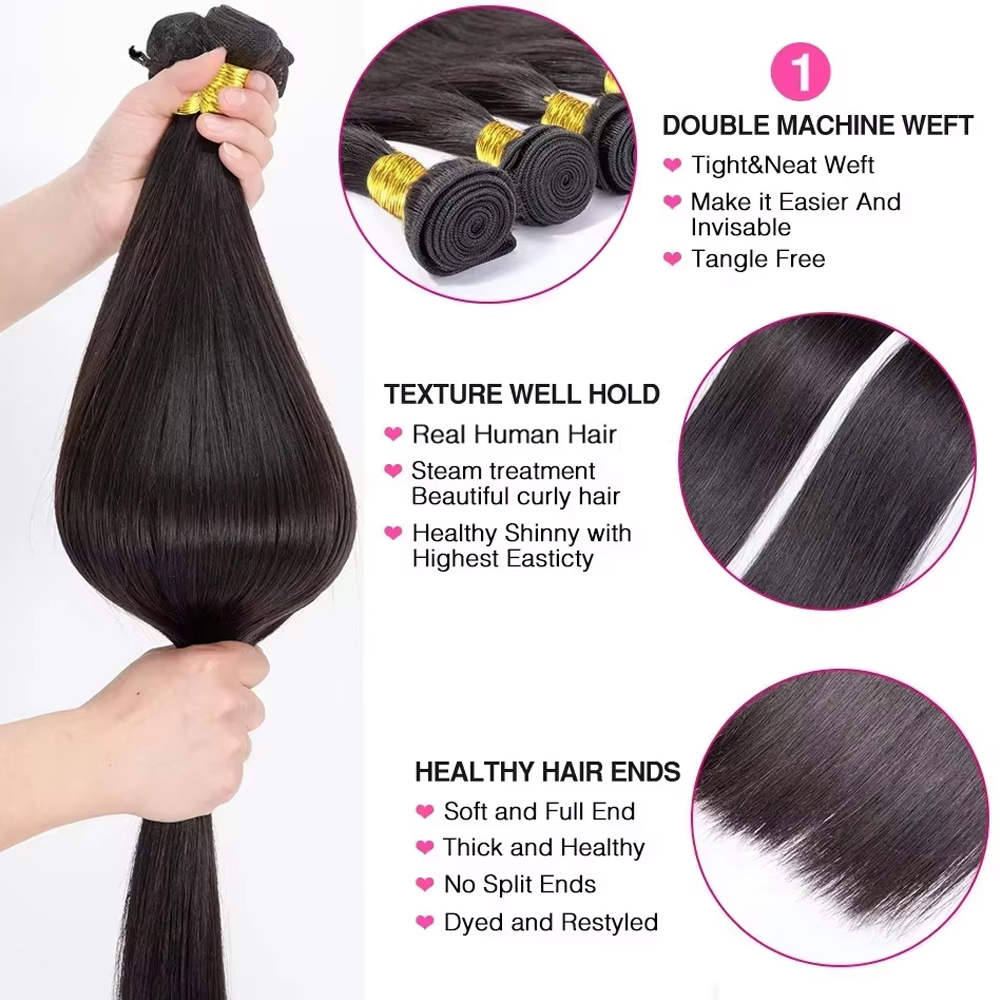 Indian Human Hair Bundles Bone - огляд і ціна Sewing Technology