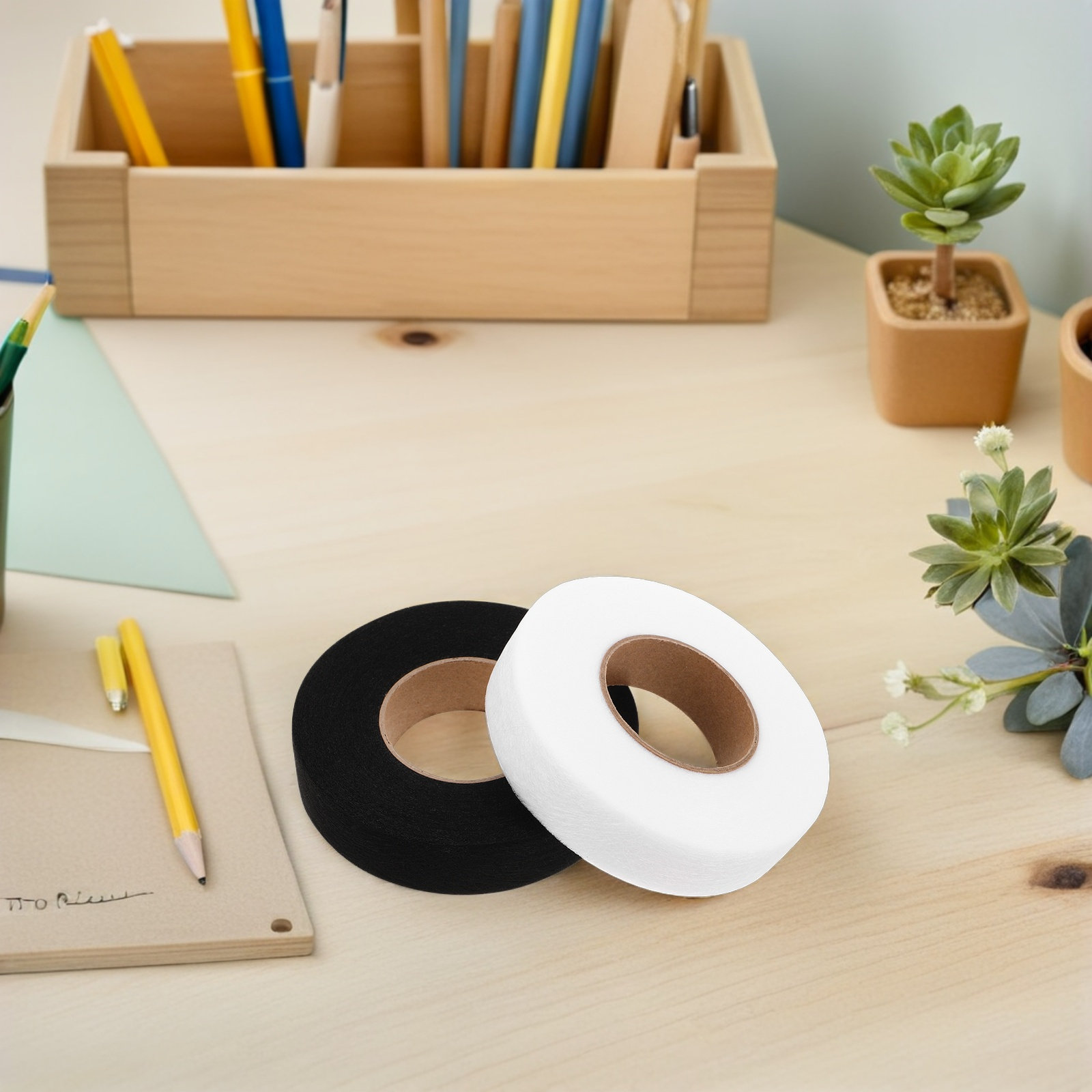 4 Rolls Non-Woven Fusible Inte - огляд і ціна Hem Tape Fusible