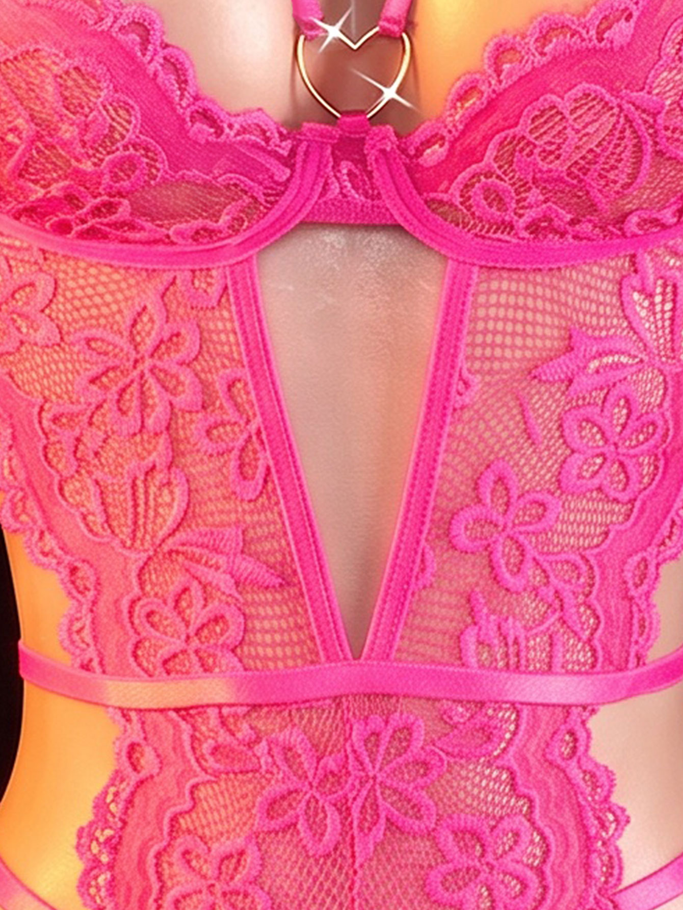 One-piece Hollow Transparent L - огляд і ціна Sewing Nylon