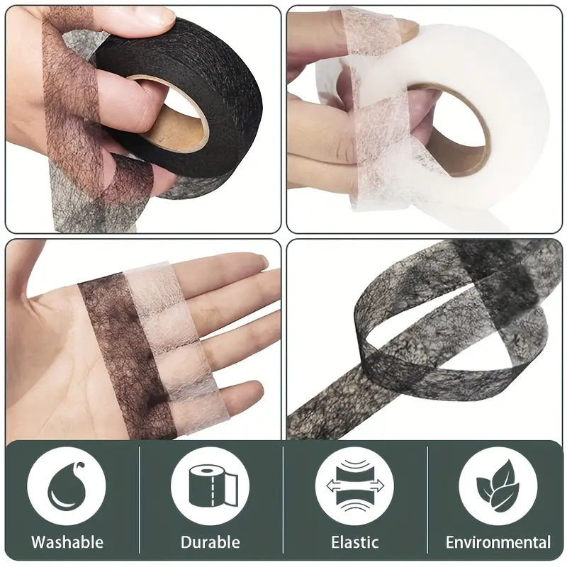 2Roll Black White Double-sided - огляд і ціна Hem Tape Fusible