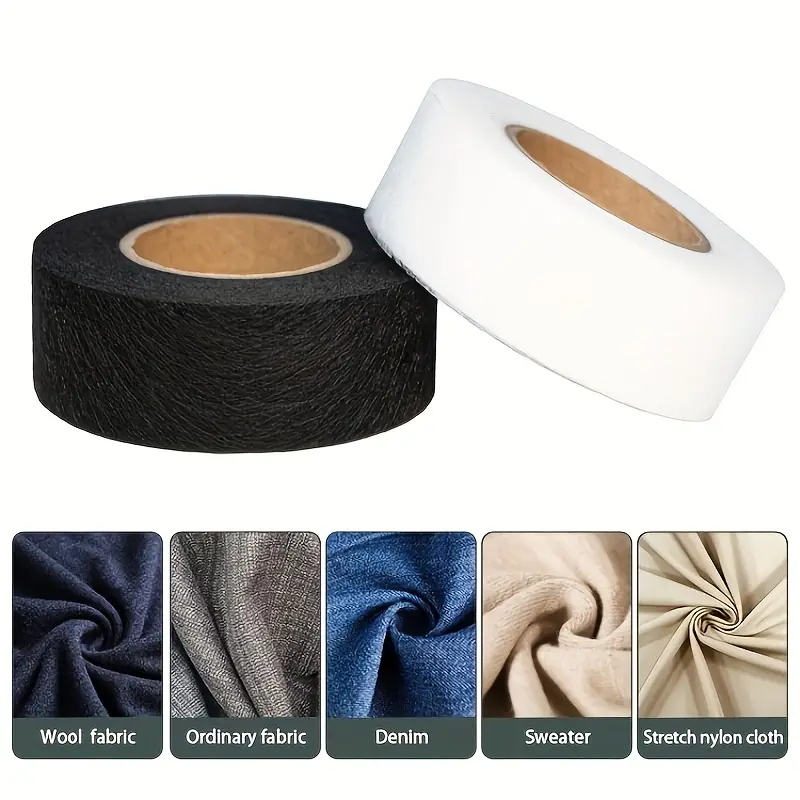 2Roll Black White Double-sided - огляд і ціна Hem Tape Fusible