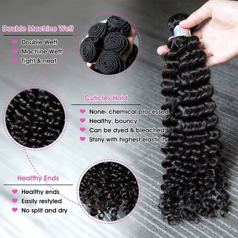 Real Human Hair Bundles Brazil - огляд і ціна Sewing Technology