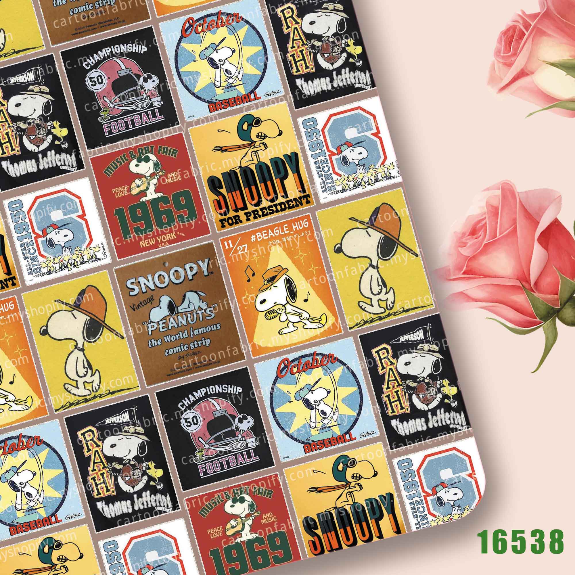 TAKARA TOMY Snoopy Fabric140x5 - огляд і ціна Sewing Production