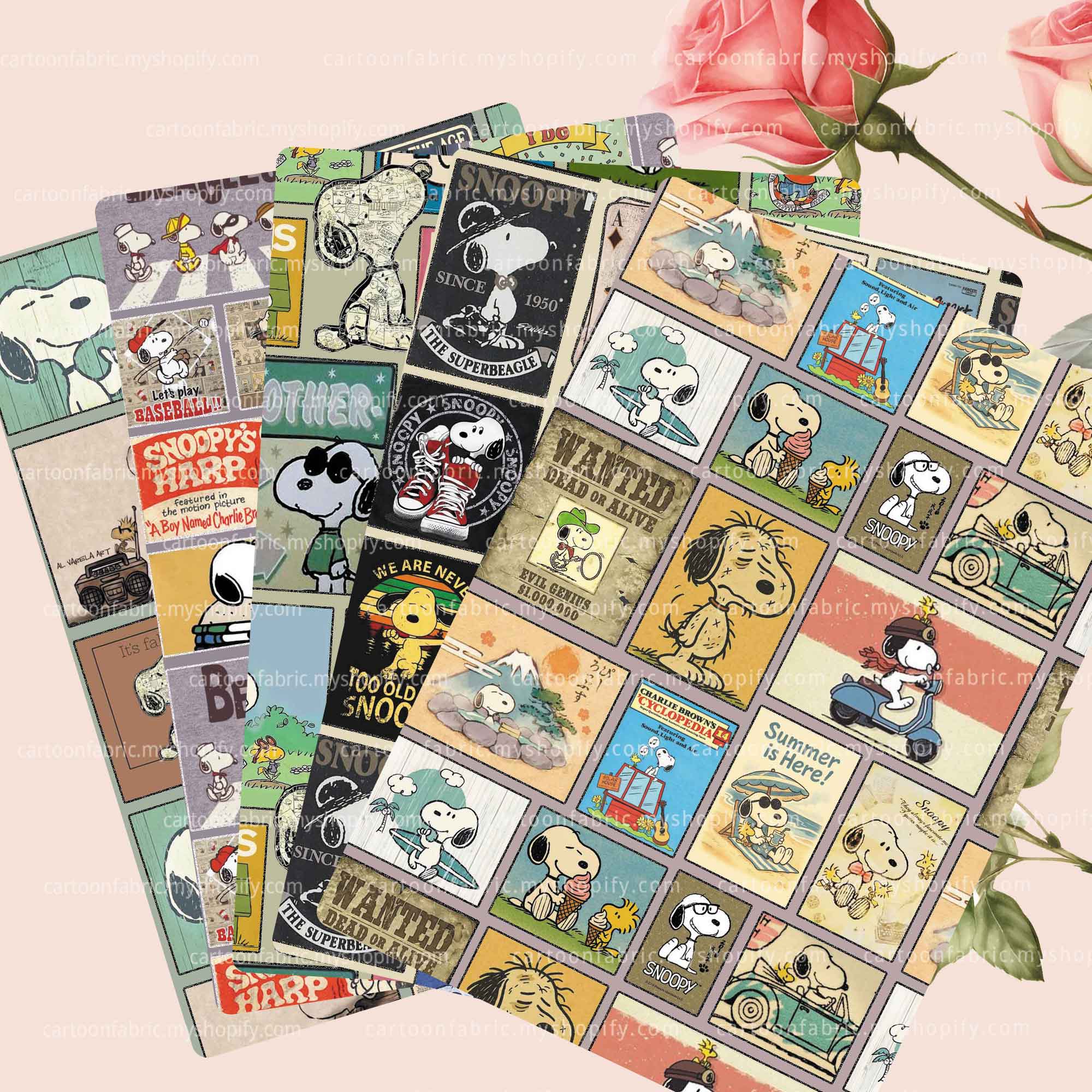 TAKARA TOMY Snoopy Fabric140x5 - огляд і ціна Sewing Production