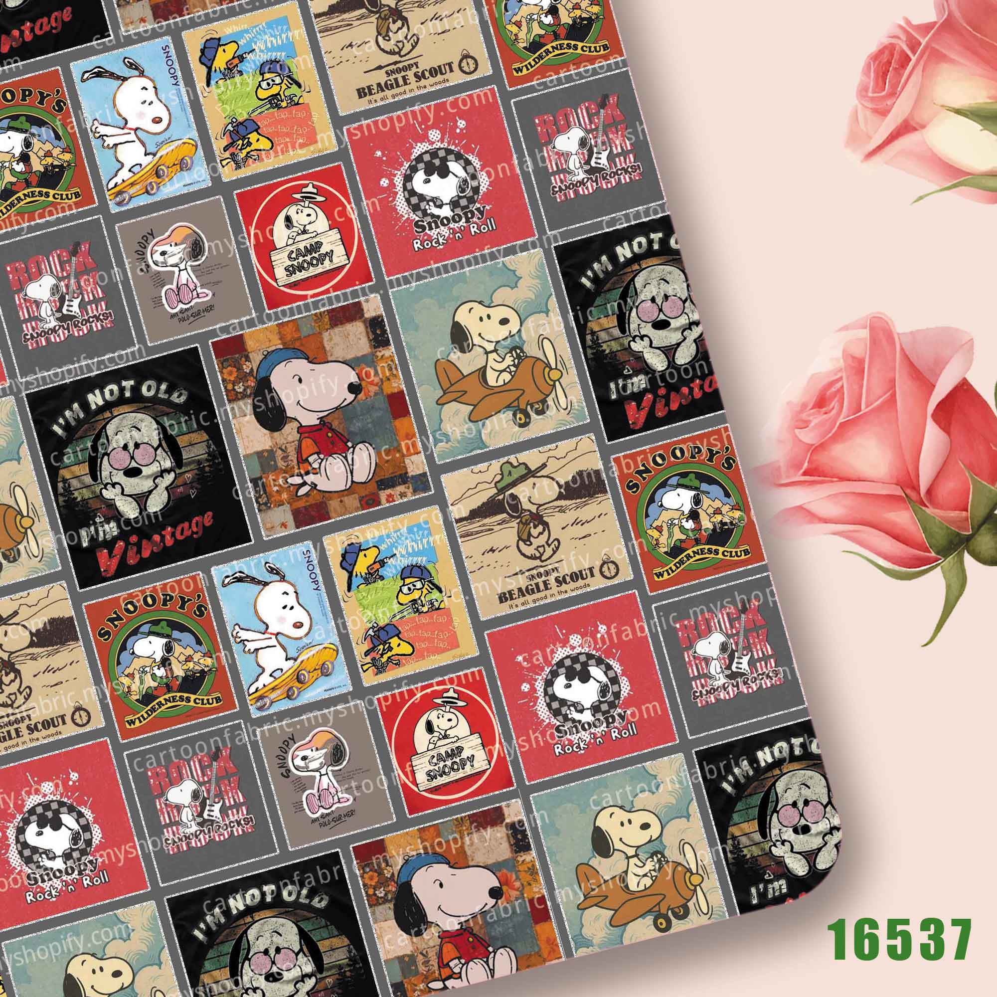 TAKARA TOMY Snoopy Fabric140x5 - огляд і ціна Sewing Production