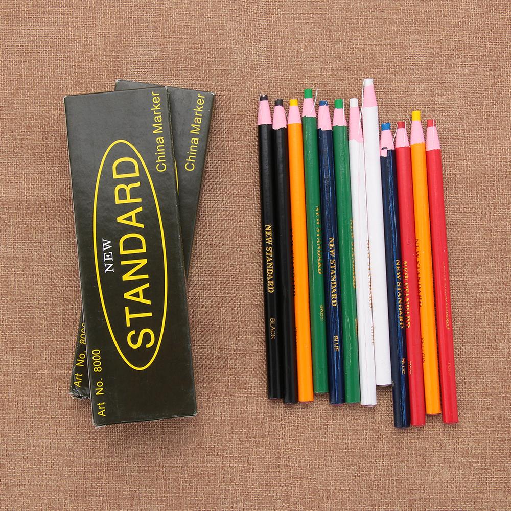 12PCS Tailor Garment Pencil Cu - огляд і ціна Tailor Chalk Marker