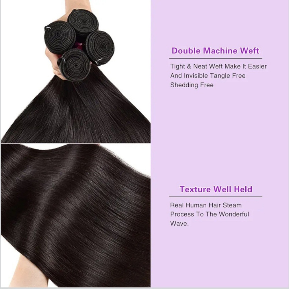 Finros Human Hair Bundles Bone - огляд і ціна Sewing Technology