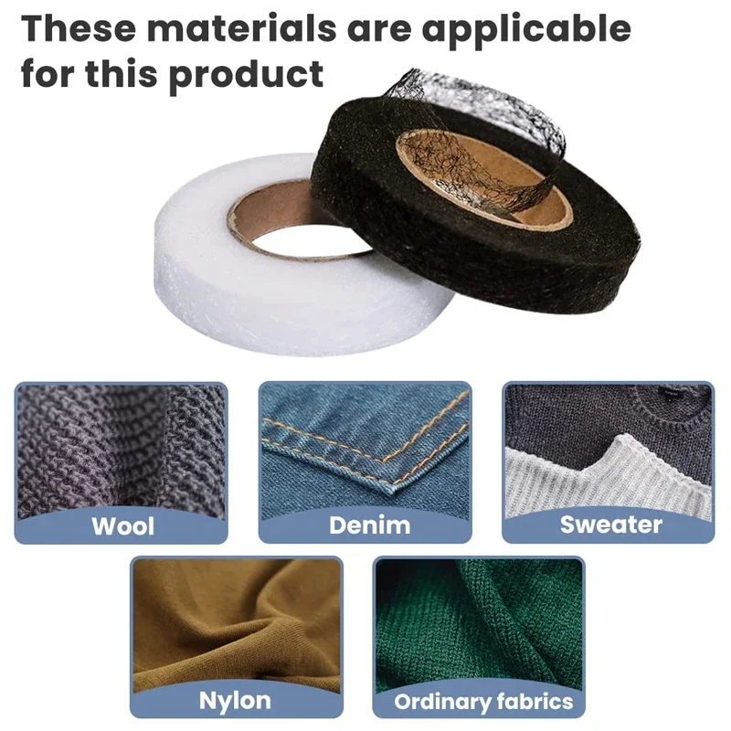 50M/Roll Double-sided Non-wove - огляд і ціна Hem Tape Fusible