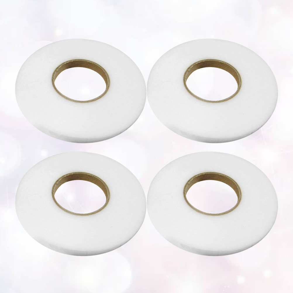 4 Rolls Double-Sided Fusible I - огляд і ціна Hem Tape Fusible